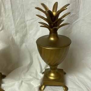 Brass Pineapple Decanters